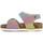 kengät Lapset Sandaalit ja avokkaat Colors of California Bio sandal microglitter Monivärinen