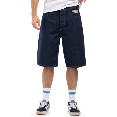 vaatteet Miehet Shortsit / Bermuda-shortsit Homeboy X-tra baggy denim shorts Sininen