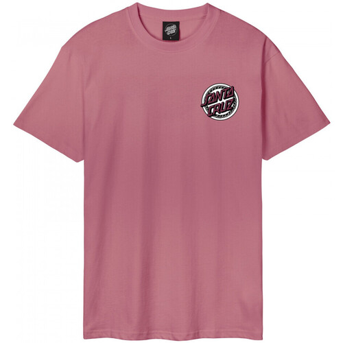 vaatteet Miehet T-paidat & Poolot Santa Cruz Dressen rose crew one Vaaleanpunainen