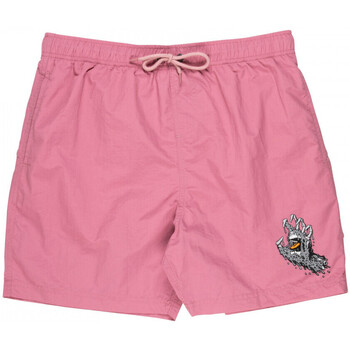 vaatteet Miehet Shortsit / Bermuda-shortsit Santa Cruz Melting hand Vaaleanpunainen