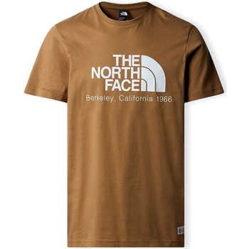 vaatteet Miehet T-paidat & Poolot The North Face Berkeley California T-Shirt - Utility Brown Ruskea