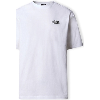 vaatteet Miehet T-paidat & Poolot The North Face Essential Oversized T-Shirt - White Valkoinen