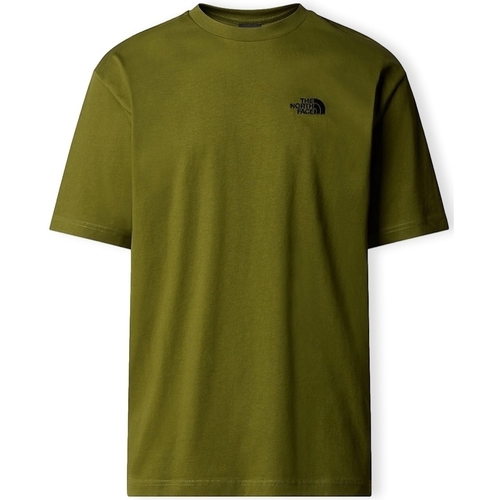 vaatteet Miehet T-paidat & Poolot The North Face Essential Oversized T-Shirt - Forest Olive Vihreä