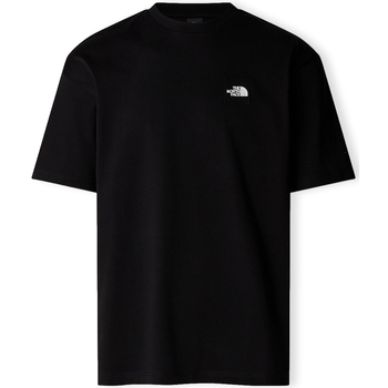 vaatteet Miehet T-paidat & Poolot The North Face NSE Patch T-Shirt - Black Musta