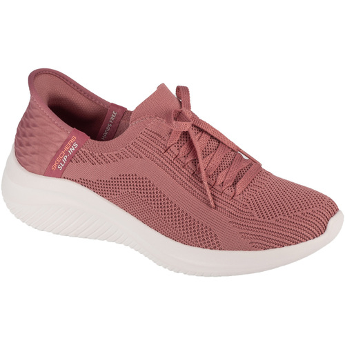 kengät Naiset Matalavartiset tennarit Skechers Slip-Ins Ultra Flex 3.0 - Brilliant Vaaleanpunainen