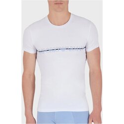 vaatteet Miehet Lyhythihainen t-paita Emporio Armani 111035 4R729 Valkoinen