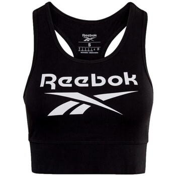 vaatteet Naiset T-paidat & Poolot Reebok Sport TOP MUJER DEPOTTIVO  GL2544 Musta