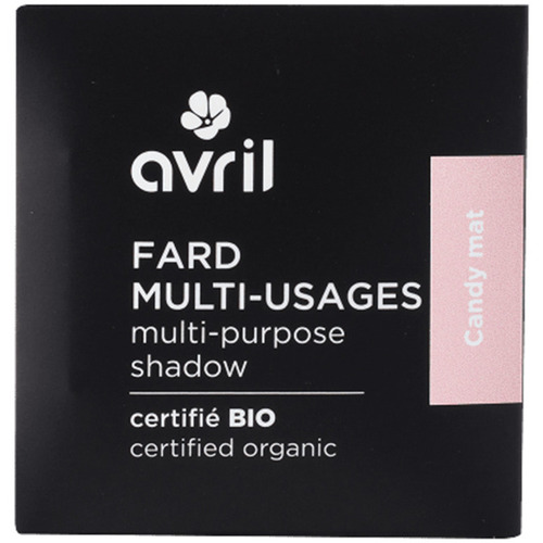 kauneus Naiset Luomivärit Avril Certified Organic Eyeshadow - Candy Mat Vaaleanpunainen