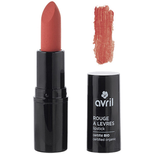 kauneus Naiset Huulipunat Avril Organic Certified Lipstick - Pêche de Vigne Punainen
