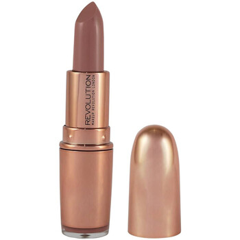 kauneus Naiset Huulipunat Makeup Revolution Rose Gold Lipstick - Chauffeur Ruskea