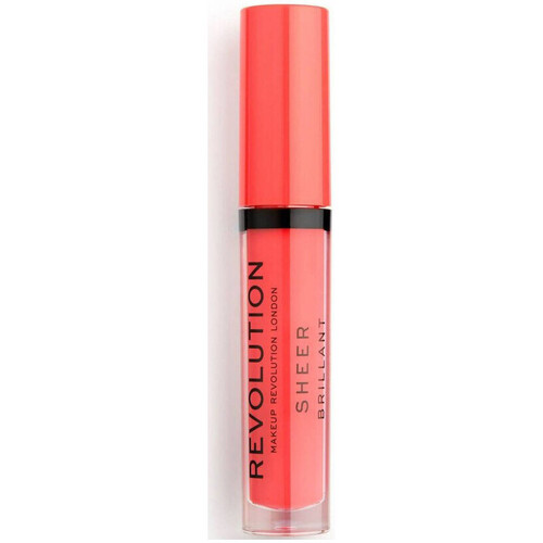 kauneus Naiset Huulikiillot Makeup Revolution Sheer Brilliant Lip Gloss - 130 Decadence Oranssi