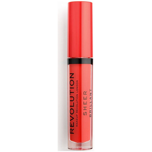 kauneus Naiset Huulikiillot Makeup Revolution Sheer Brilliant Lip Gloss - 132 Cherry Oranssi