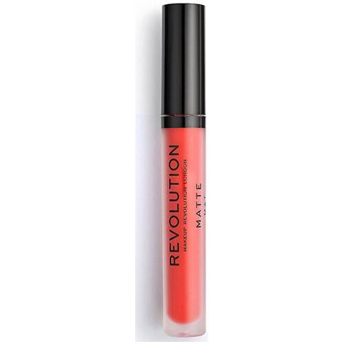 kauneus Naiset Huulikiillot Makeup Revolution Matte Lip Gloss - 133 Destiny Oranssi