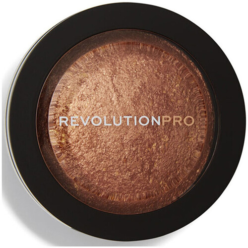 kauneus Naiset Korostuspuuterit Makeup Revolution Highlighter Powder Skin Finish - Golden Glare Punainen