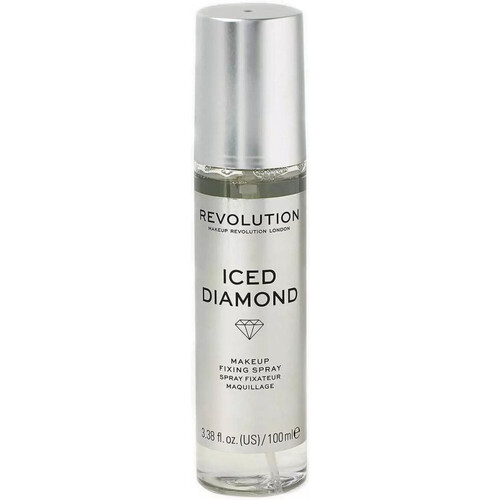 kauneus Naiset Meikinpohjustusvoiteet Makeup Revolution Rose Fizz Makeup Fixing Spray - Iced Diamond Valkoinen