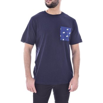 vaatteet Miehet Lyhythihainen t-paita Guess F4GI06 K6XN4 Sininen