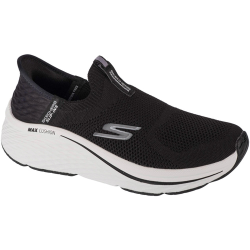 kengät Naiset Juoksukengät / Trail-kengät Skechers Slip-Ins Max Cushioning Elite 2.0 Musta