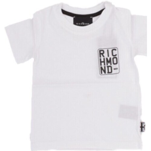 vaatteet Pojat Lyhythihainen t-paita John Richmond RBP24049TS Valkoinen