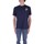 vaatteet Miehet Lyhythihainen t-paita Mc2 Saint Barth TSHM001 Sininen