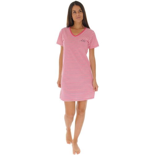 vaatteet Naiset pyjamat / yöpaidat Christian Cane GAURA Vaaleanpunainen