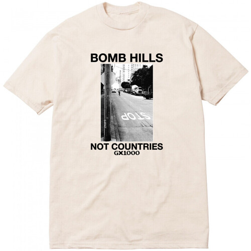 vaatteet Miehet T-paidat & Poolot Gx1000 T-shirt bomb hills Beige