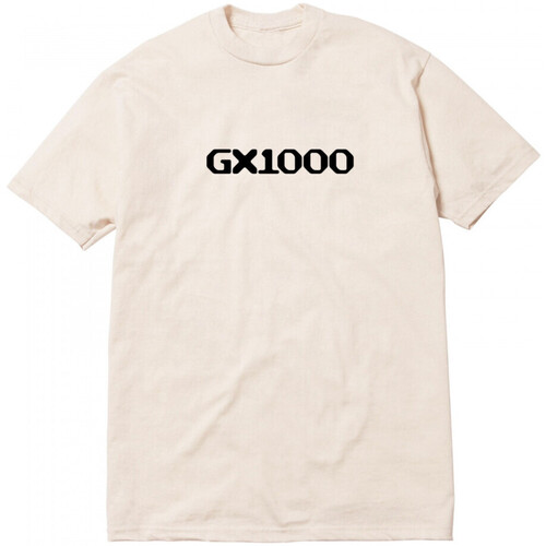 vaatteet Miehet T-paidat & Poolot Gx1000 T-shirt og logo Beige