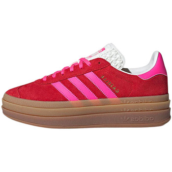 kengät Vaelluskengät adidas Originals Gazelle Bold Red Pink Punainen