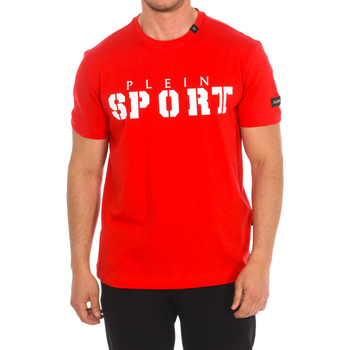 vaatteet Miehet Lyhythihainen t-paita Philipp Plein Sport TIPS400-52 Punainen
