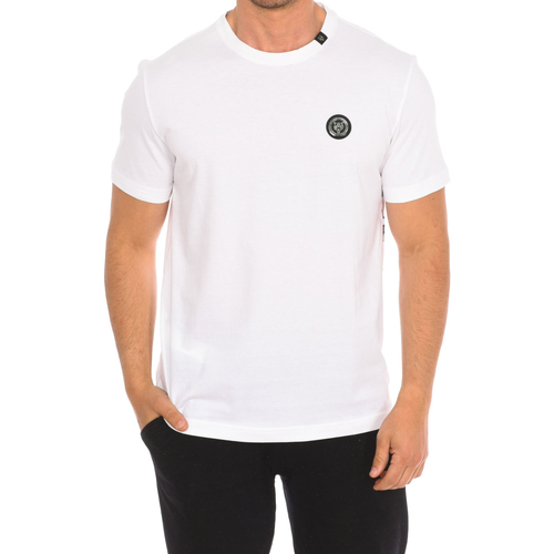 vaatteet Miehet Lyhythihainen t-paita Philipp Plein Sport TIPS401-01 Valkoinen
