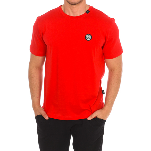 vaatteet Miehet Lyhythihainen t-paita Philipp Plein Sport TIPS404-52 Punainen