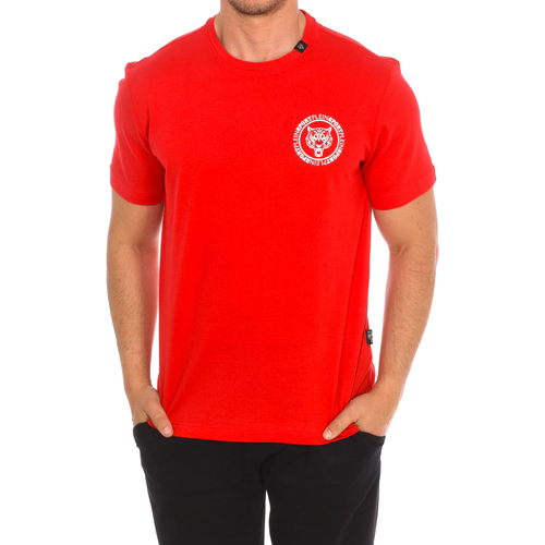 vaatteet Miehet Lyhythihainen t-paita Philipp Plein Sport TIPS412-52 Punainen