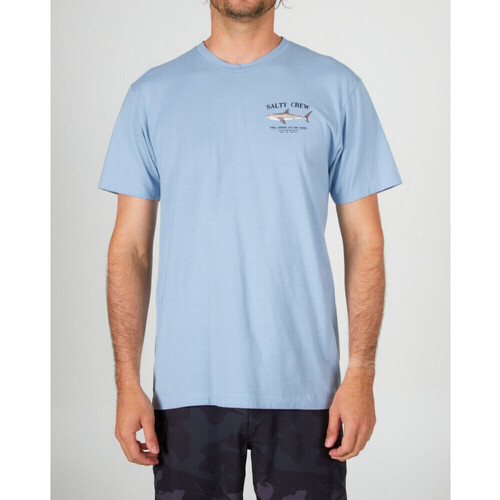 vaatteet Miehet T-paidat & Poolot Salty Crew Bruce premium s/s tee Sininen