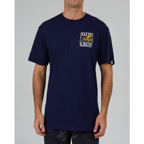 vaatteet Miehet T-paidat & Poolot Salty Crew Ink slinger standard s/s tee Sininen