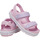 kengät Tytöt Sandaalit ja avokkaat Crocs 233819 Vaaleanpunainen