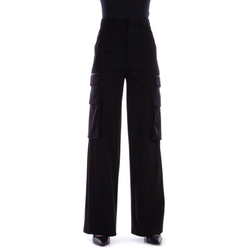 vaatteet Naiset Reisitaskuhousut Costume National CWS41002PA 1073 Musta