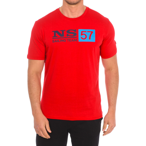 vaatteet Miehet Lyhythihainen t-paita North Sails 9024050-230 Punainen
