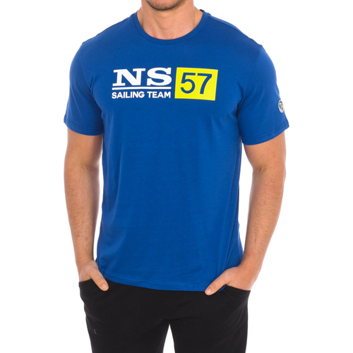 vaatteet Miehet Lyhythihainen t-paita North Sails 9024050-790 Sininen