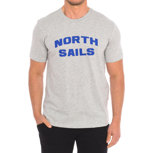 vaatteet Miehet Lyhythihainen t-paita North Sails 9024180-926 Harmaa