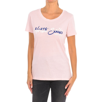 vaatteet Naiset Lyhythihainen t-paita North Sails 9024310-158 Vaaleanpunainen