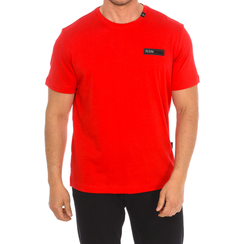 vaatteet Miehet Lyhythihainen t-paita Philipp Plein Sport TIPS414-52 Punainen