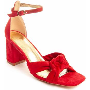 kengät Naiset Sandaalit ja avokkaat Leindia 88458 Punainen