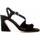 kengät Naiset Sandaalit ja avokkaat Leindia 88461 Musta