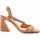 kengät Naiset Sandaalit ja avokkaat Leindia 88462 Ruskea