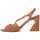kengät Naiset Sandaalit ja avokkaat Leindia 88462 Ruskea