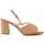 kengät Naiset Sandaalit ja avokkaat Leindia 88465 Ruskea