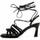 kengät Naiset Sandaalit ja avokkaat Leindia 88468 Musta
