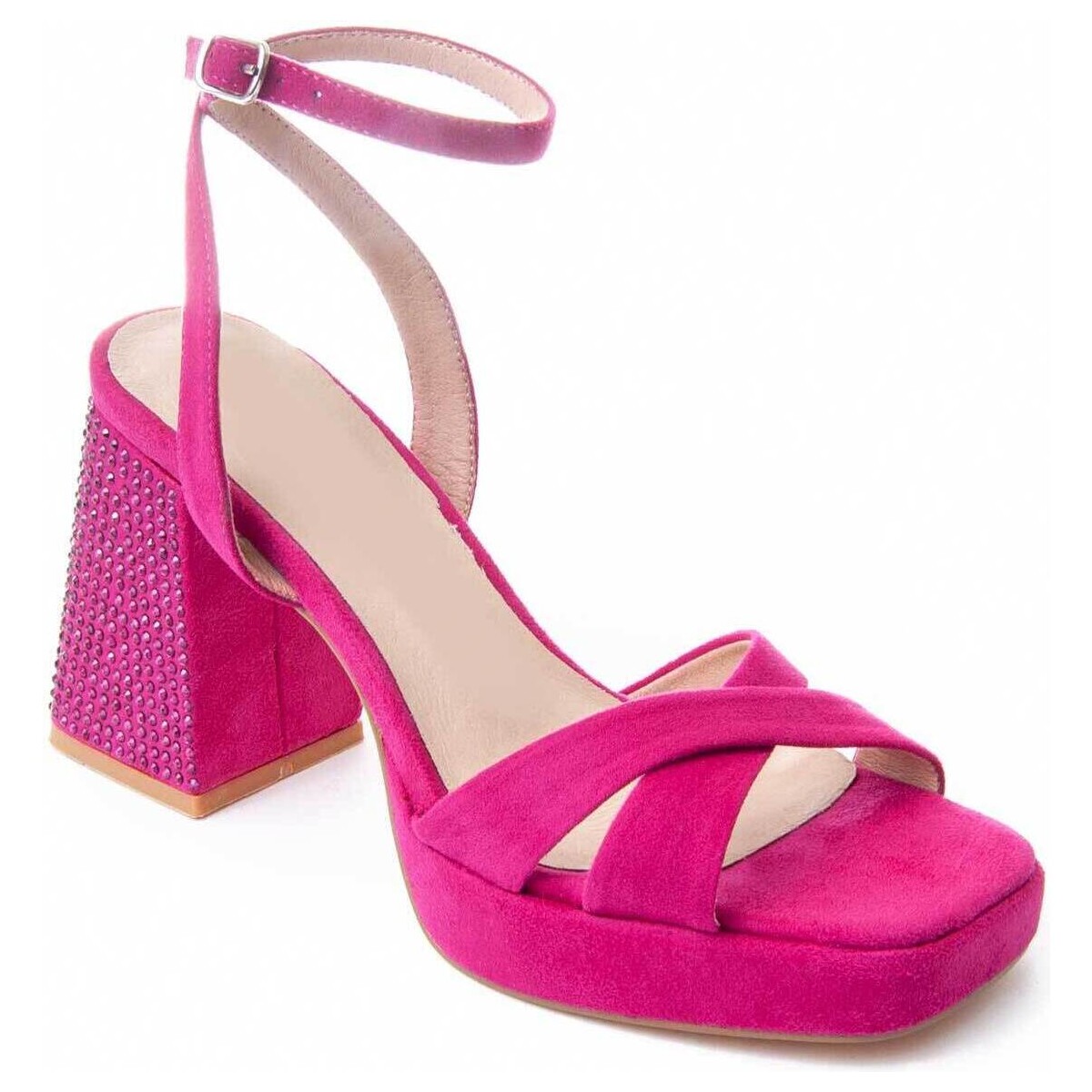 kengät Naiset Sandaalit ja avokkaat Leindia 88517 Vaaleanpunainen