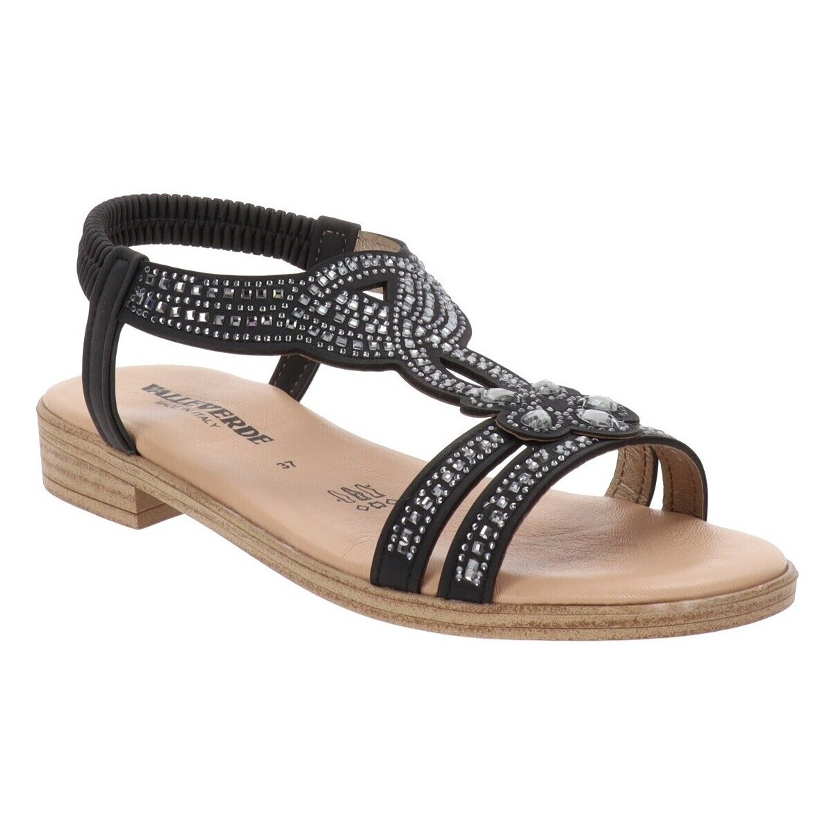 kengät Naiset Sandaalit ja avokkaat Valleverde VV-55401 Musta