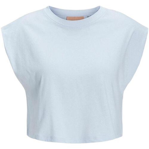 vaatteet Naiset Lyhythihainen t-paita Jjxx  Sininen
