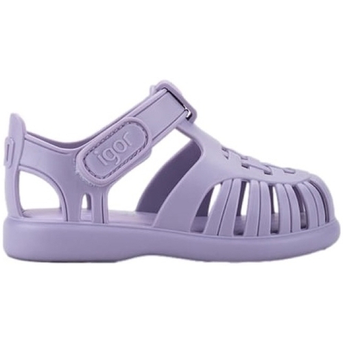 kengät Lapset Sandaalit ja avokkaat IGOR Tobby Solid - Malva Violetti